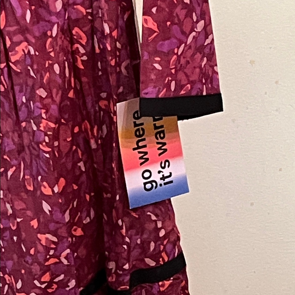 NWT Warm Brand Prairie Midi Dress - Picture 3 of 9